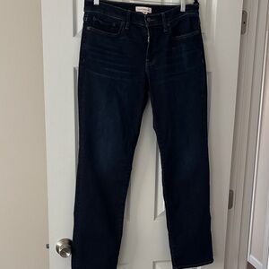 Lucky Brand Women's Deep Indigo Straight Leg Jeans